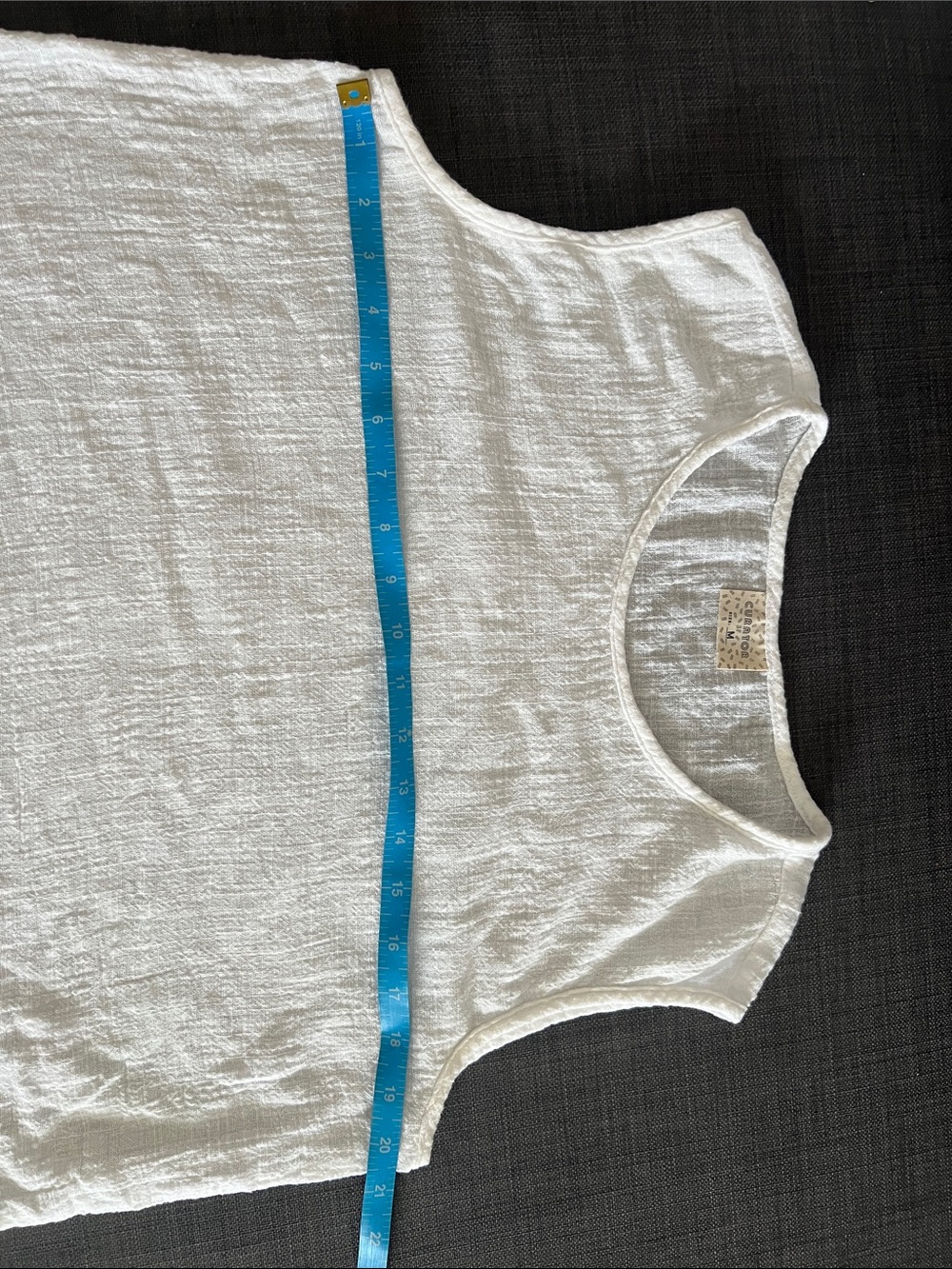 Curator SF White Sleeveless Minnie Tank Top - Picture 2 of 4